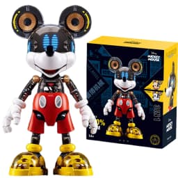 NEW Sluban Pleyerid Mickey Donald Duck Anime Action Figure Model Statue Assembly Toys Desktop Ornament Birthday Gifts