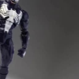 Genuine Mess Toys Venom Anime Action Figure Black Spider Man Lethal Neighbor Collectible Toys Birthday Gift For Adult Collection