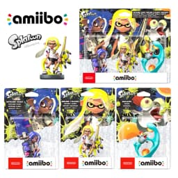 ARTSWIFT RNintendo Amiibo Splatoon Series Inkling Boy Girl Squid Octoling Smallfry Figure NFC Region Free In Stock Original