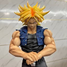 JT 53 Cm/20.87 Pouces Nouvelle Statue Dragon Ball Z Troncs Figure Futur Troncs Super Saiyan Figurines D'Action Collection Mode J