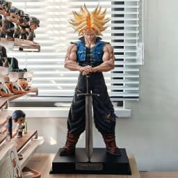 JT 53 Cm/20.87 Pouces Nouvelle Statue Dragon Ball Z Troncs Figure Futur Troncs Super Saiyan Figurines D'Action Collection Mode J