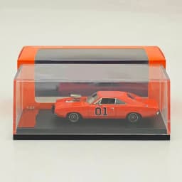Mini Forge 1/64 1969 Chargr R/T & General Lee Diecast Model Car Miniature Limited Collection Toy Vehicle Models