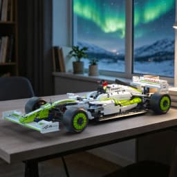 1670 Pcs GT Sports Car Building Blocks,1:8 Scale Technic Racing Car Model,Mechanical Linkage Construction Bricks Kit For Assembl