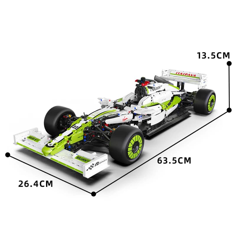 1670 Pcs GT Sports Car Building Blocks,1:8 Scale Technic Racing Car Model,Mechanical Linkage Construction Bricks Kit For Assembl