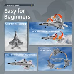 BM31 F22 Brushless RC Fighter 2.4G 4CH Remote Control Airplane EPP Foam Electric Model 490MM Biger Glider Toys for Adults