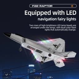 BM31 F22 Brushless RC Fighter 2.4G 4CH Remote Control Airplane EPP Foam Electric Model 490MM Biger Glider Toys for Adults