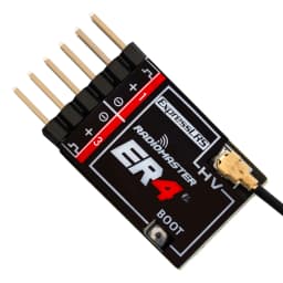Radiomaster ER4 2.4Ghz 4CH 10mw ExpressLRS PWM Receiver For Small Aircraft Boats Cars