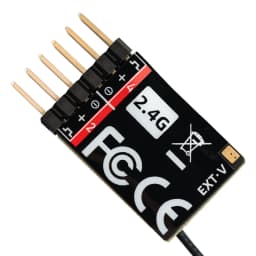 Radiomaster ER4 2.4Ghz 4CH 10mw ExpressLRS PWM Receiver For Small Aircraft Boats Cars