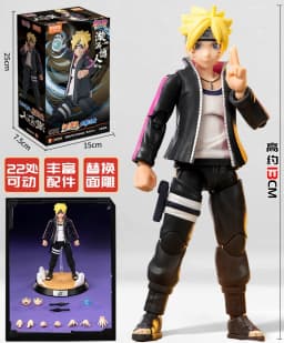 BLOKEES Original NARUTO Uchiha Madara Kyuubi Kurama Sasuke Minato Bijyudama Shippūden Bijuu Assembled Action Figure Toy Model