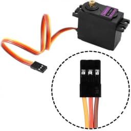 MG995 MG996R JR Steering Rotation Servo Motor 180 360 MG 996 High Speed Torque Metal Gear for RC Car Helicopter Arduino Robot