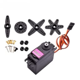 MG995 MG996R JR Steering Rotation Servo Motor 180 360 MG 996 High Speed Torque Metal Gear for RC Car Helicopter Arduino Robot