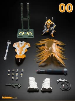 BLOKEES Original EVANGELION TYPE-00 TV 02 01 08 EVA00 NEON GENESIS EVANGELION Asuka Shinji Assembled Action Figure Anime Toys