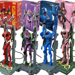BLOKEES Original EVANGELION TYPE-00 TV 02 01 08 EVA00 NEON GENESIS EVANGELION Asuka Shinji Assembled Action Figure Anime Toys
