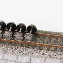 Evemodel Wheelsets 24pcs 1:87 HO Scale 33" Metal DC Wheels for Model Trains Wheelset C8725