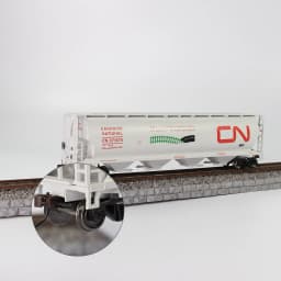 Evemodel Wheelsets 24pcs 1:87 HO Scale 33" Metal DC Wheels for Model Trains Wheelset C8725