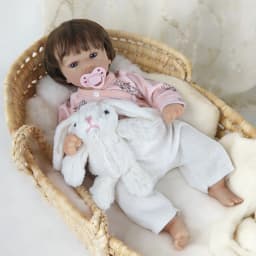 49Cm Hand Drawn Rebirth Doll Newborn Felicia Realistic 3D Skin Color High Quality Collection Doll Birthday Gift Toy