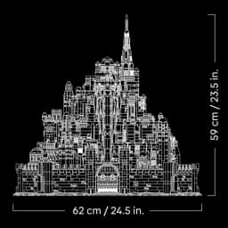 In Stock Assembly Cheapest Model The City Capital Toys 8278pcs for Adults Minas Tirith 2026 Gifts Building Blocks A