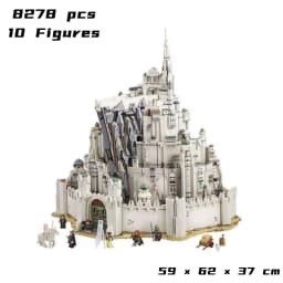 In Stock Assembly Cheapest Model The City Capital Toys 8278pcs for Adults Minas Tirith 2026 Gifts Building Blocks A
