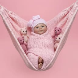 AnjoDoll 2 Sets Of Clothes 13Inch Open Mouth Silicone Reborn Doll Washable Handmade Doll Toy Ideal Gifts