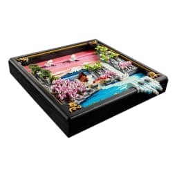 2026 1892 New Art and Life Japanese Cherry Blossom Landscape Model building Blocks DIY creative Toys Decoration Christmas Gifts