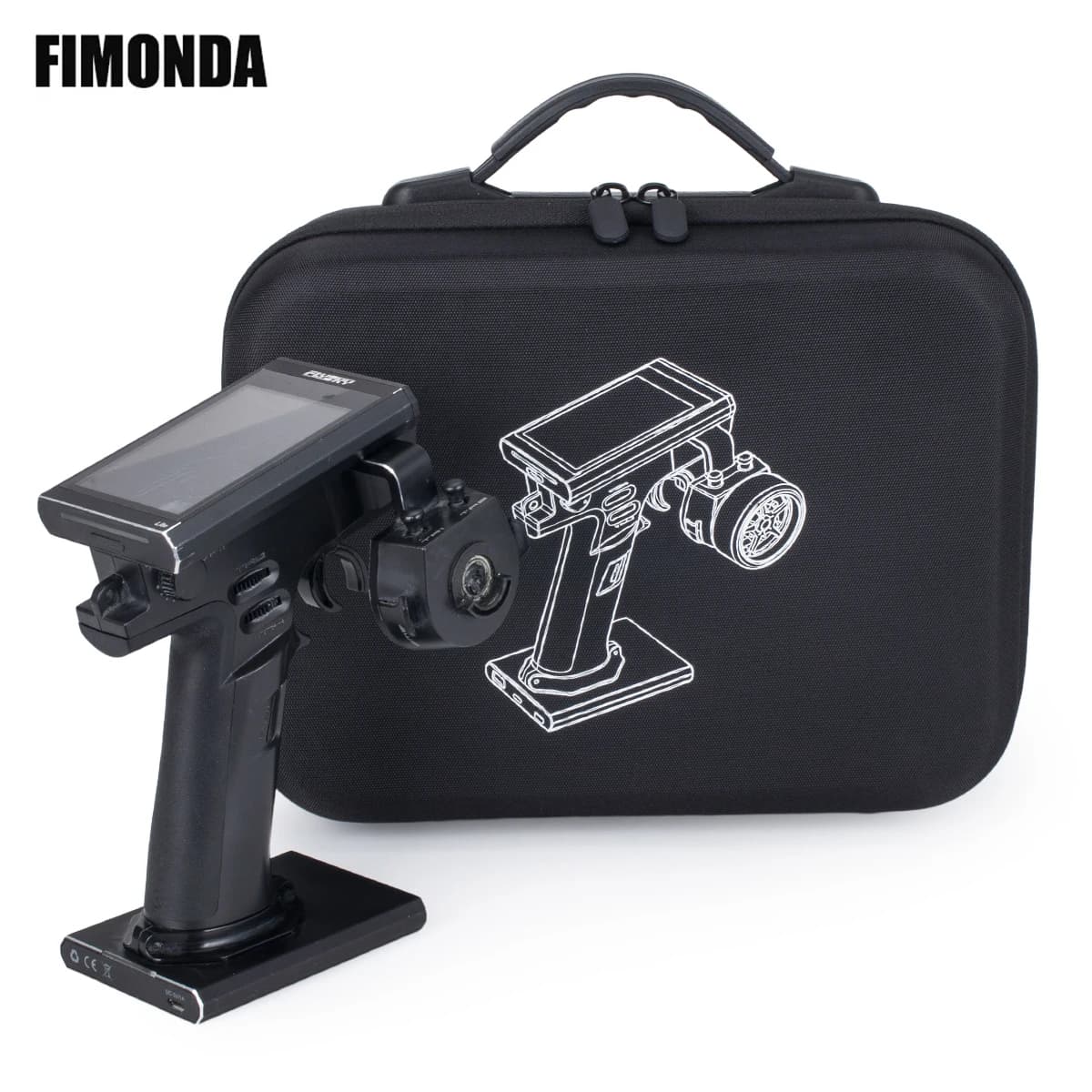 RC Transmitter Tool Storage Handbag Controller Carrying Bag for Noble NB4 Remote Control Upgrade Part