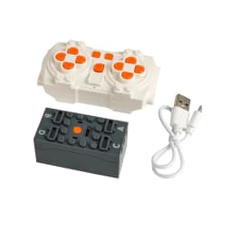 APP Programmable Building Blocks Kit with Servo Motor & 8-Speed Remote Control Battery Box Compatible Legoeds PF MOC System