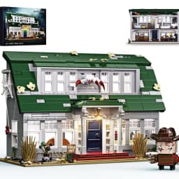 Freddy's House Villa Architecture Building Blocks Toy MOC Simulated Cottage Model Bricks Toys Home Decor Boys Festival Gifts