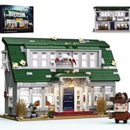 Freddy's House Villa Architecture Building Blocks Toy MOC Simulated Cottage Model Bricks Toys Home Decor Boys Festival Gifts