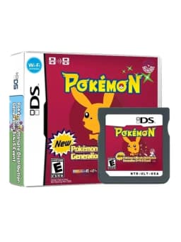 Pokemon NDS Video Game Cartridge - Ultimate Distribution Gen 3 4 5 Event Cartridge with Instruction Manual