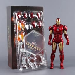 ZD Toys Iron Man Action Figure Joint Movable MK1 MK3 MK6 MK7 MK42 MK45 MK50 MK85 MK17 MK33 MK39 Adult Collection Figure Gift