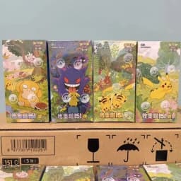 PTCG Simplified Pokémon Card Pokémon Chinese Zhu Zi Collected 151Change Series Card Ponyta Gengar Collectible Game Card Toy