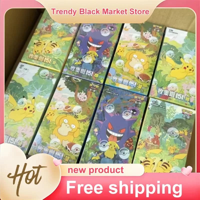 PTCG Simplified Pokémon Card Pokémon Chinese Zhu Zi Collected 151Change Series Card Ponyta Gengar Collectible Game Card Toy
