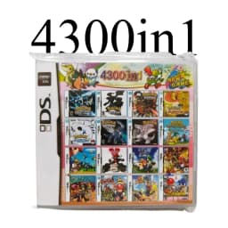 4300 in 1 NDS Game Card Compatible with 3DS/2DS/NDSL Multi Classic Games Collection Retro Console CartridgeNo Instruction Manual