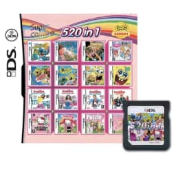4300 in 1 NDS Game Card Compatible with 3DS/2DS/NDSL Multi Classic Games Collection Retro Console CartridgeNo Instruction Manual