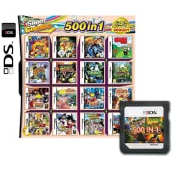 4300 in 1 NDS Game Card Compatible with 3DS/2DS/NDSL Multi Classic Games Collection Retro Console CartridgeNo Instruction Manual
