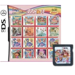 4300 in 1 NDS Game Card Compatible with 3DS/2DS/NDSL Multi Classic Games Collection Retro Console CartridgeNo Instruction Manual