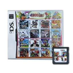 4300 in 1 NDS Game Card Compatible with 3DS/2DS/NDSL Multi Classic Games Collection Retro Console CartridgeNo Instruction Manual
