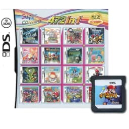4300 in 1 NDS Game Card Compatible with 3DS/2DS/NDSL Multi Classic Games Collection Retro Console CartridgeNo Instruction Manual