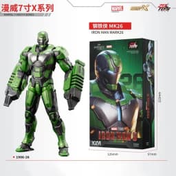 1:10 ZD Toys Iron Man MK38 Igor MK25 Striker MK26 Gamma MK36 Peacemaker MK40 MK15 Sneaky Action Figure Collections Gift