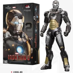 1:10 ZD Toys Iron Man MK38 Igor MK25 Striker MK26 Gamma MK36 Peacemaker MK40 MK15 Sneaky Action Figure Collections Gift