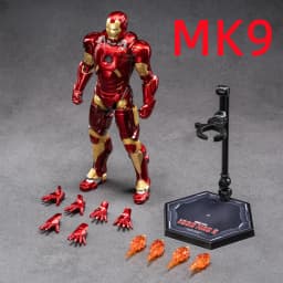 1:10 ZD Toys Iron Man MK38 Igor MK25 Striker MK26 Gamma MK36 Peacemaker MK40 MK15 Sneaky Action Figure Collections Gift