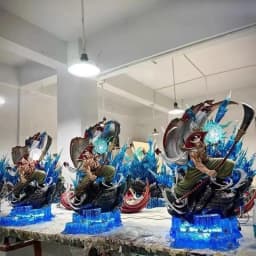 Spot PVC 40cm Edward Newgate Action Figure -Lx Gk Statue Whitebeard One Piece Collectible Toy Room Desktop Decoration Toy