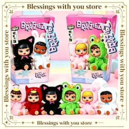 Bratz Iconz Dolls Series Mga Blind Box Genuine Kawaii Charm Keychain Lovely Doll Mystery Box  Anime Figure Ornament Toy Gifts