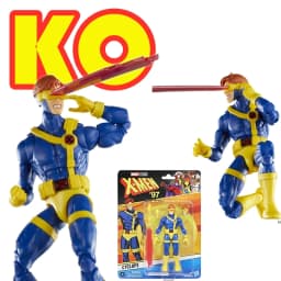 KO 6 Inch Marvel Legends Retro X-men 97 Cyclops Scott Nightcrawler Action Figure Toys Collection