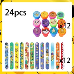 Cartoon Pokemon Birthday Party Decorations Pikachu Theme Disposable Tableware Paper Cup Plate Banner Christmas Party Favor Gifts