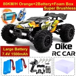 Oike 4WD Remote Control Car 40KM/H 50KM/H 80KM/H High Speed Racing Drift Truck Radio Off Road 4X4 Super Brushless Fast RC Buggy