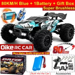 Oike 4WD Remote Control Car 40KM/H 50KM/H 80KM/H High Speed Racing Drift Truck Radio Off Road 4X4 Super Brushless Fast RC Buggy