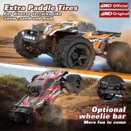 Oike 4WD Remote Control Car 40KM/H 50KM/H 80KM/H High Speed Racing Drift Truck Radio Off Road 4X4 Super Brushless Fast RC Buggy