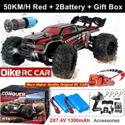 Oike 4WD Remote Control Car 40KM/H 50KM/H 80KM/H High Speed Racing Drift Truck Radio Off Road 4X4 Super Brushless Fast RC Buggy