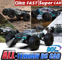 Oike 4WD Remote Control Car 40KM/H 50KM/H 80KM/H High Speed Racing Drift Truck Radio Off Road 4X4 Super Brushless Fast RC Buggy
